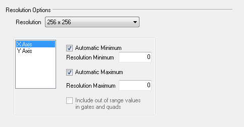 图 8.34  2D Plot Resolution Options (二维绘图分辨率选项)